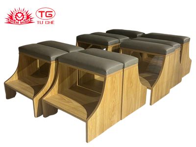 Ghế gác chân nail DM06
